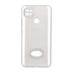 قاب طرح الکترواستاتیک مات محافظ لنزدار Xiaomi Redmi 10A / Redmi 9C / Poco C31 - بژ