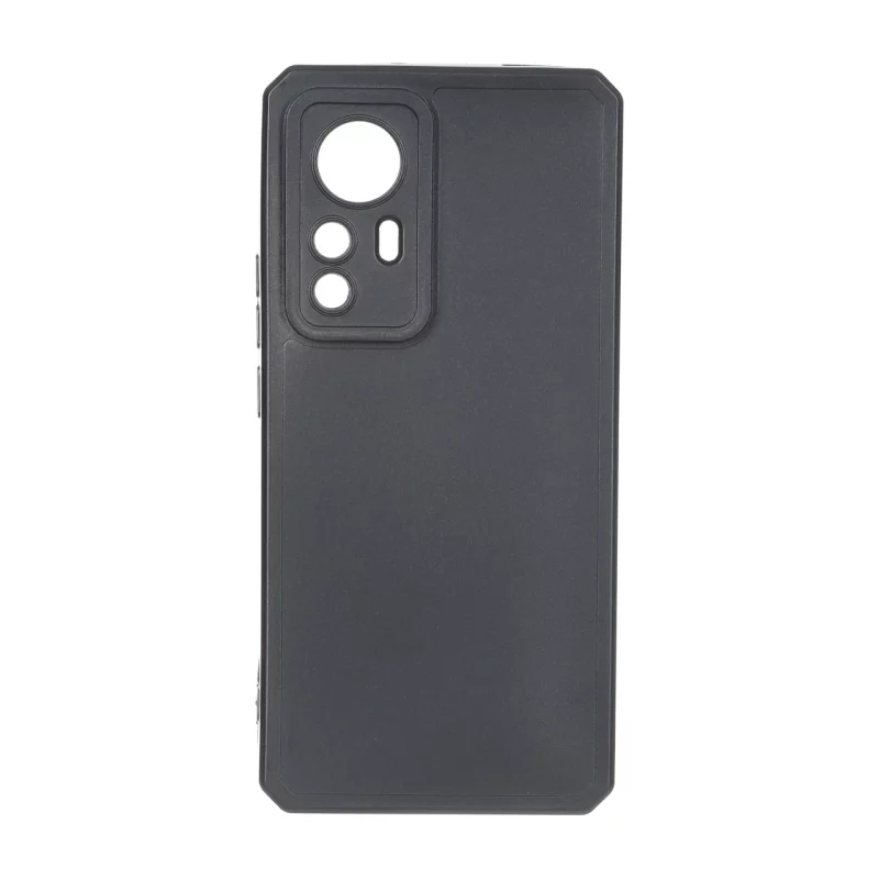 قاب طرح الکترواستاتیک مات محافظ لنزدار Xiaomi Mi 12T / Mi 12T Pro / Redmi K50 - مشکی - تصویر 2