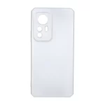 قاب طرح الکترواستاتیک مات محافظ لنزدار Xiaomi Mi 12T / Mi 12T Pro / Redmi K50 - نقره ای