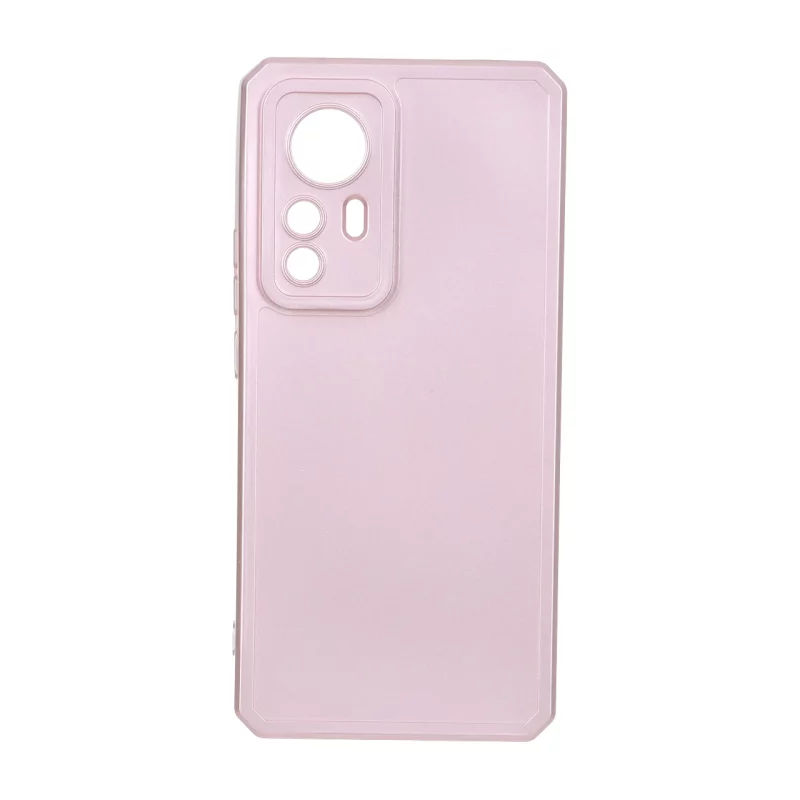قاب طرح الکترواستاتیک مات محافظ لنزدار Xiaomi Mi 12T / Mi 12T Pro / Redmi K50 - صورتی - تصویر 2