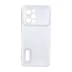 قاب طرح الکترواستاتیک مات محافظ لنزدار Xiaomi Redmi Note 12 Pro 5G / Xiaomi Poco X5 Pro 5G - نقره ای