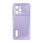 قاب طرح الکترواستاتیک مات محافظ لنزدار Xiaomi Redmi Note 12 Pro 5G / Xiaomi Poco X5 Pro 5G - بنفش