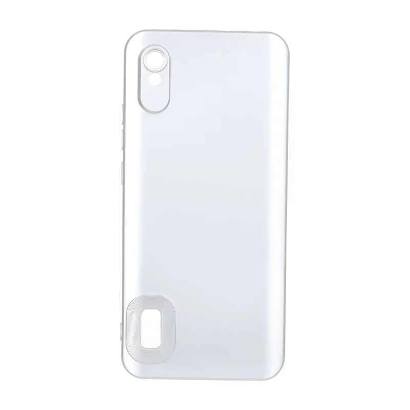 قاب طرح الکترواستاتیک مات محافظ لنزدار Xiaomi Redmi 9A / Redmi 9A Sport / Redmi 9AT - نقره ای - تصویر 2