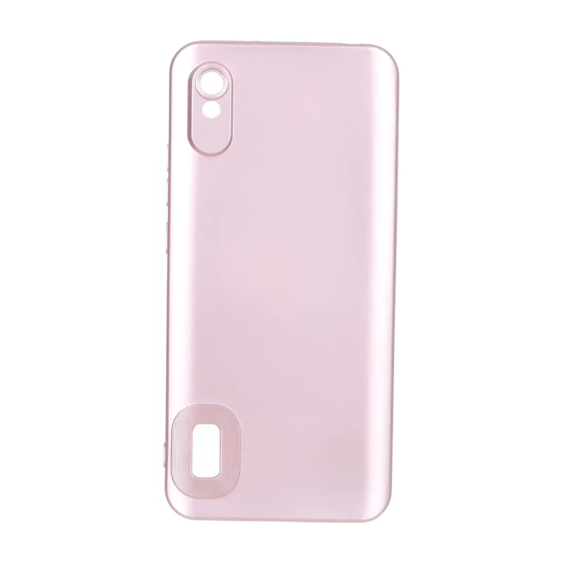 قاب طرح الکترواستاتیک مات محافظ لنزدار Xiaomi Redmi 9A / Redmi 9A Sport / Redmi 9AT - صورتی - تصویر 2