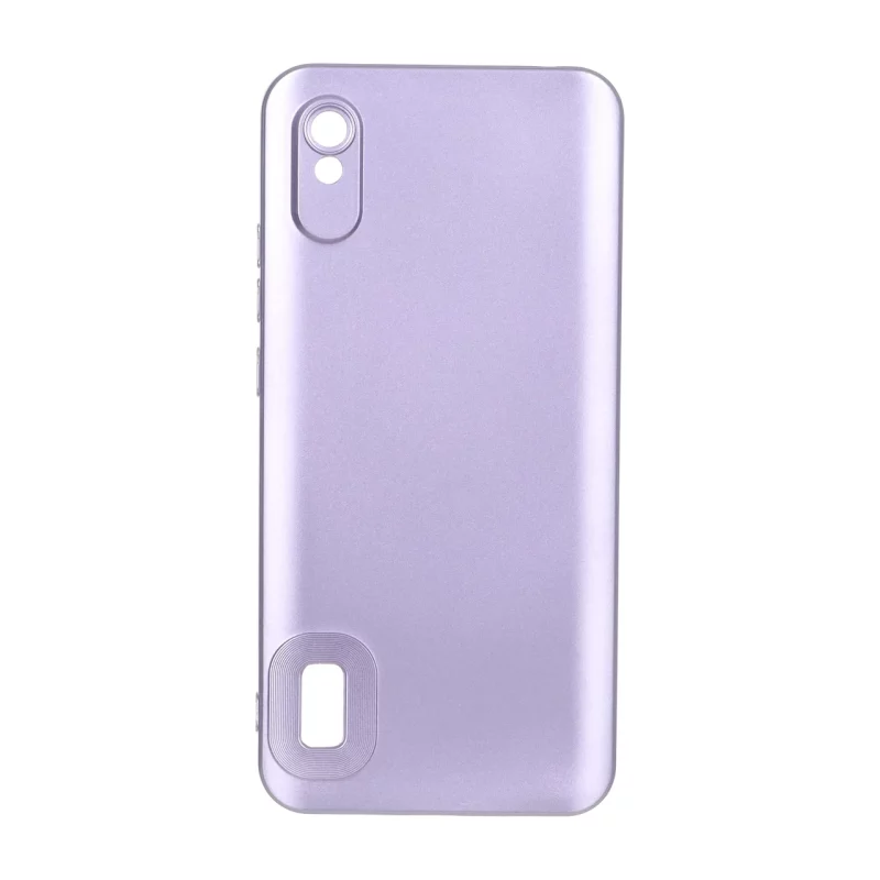 قاب طرح الکترواستاتیک مات محافظ لنزدار Xiaomi Redmi 9A / Redmi 9A Sport / Redmi 9AT - بنفش - تصویر 2