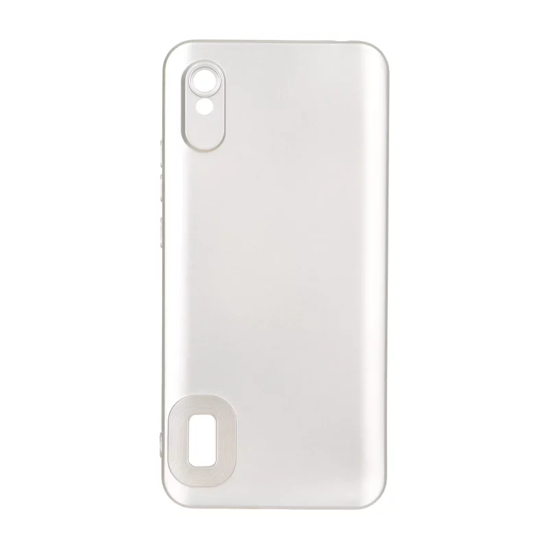 قاب طرح الکترواستاتیک مات محافظ لنزدار Xiaomi Redmi 9A / Redmi 9A Sport / Redmi 9AT - بژ - تصویر 2