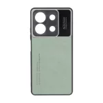 قاب Auto Focus طرح چرم Xiaomi Redmi Note 13 5G - سبز