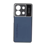 قاب Auto Focus طرح چرم Xiaomi Redmi Note 13 5G - سرمه ای