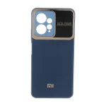 قاب Auto Focus پشت براق دور لنز آینه ای Xiaomi Redmi Note 12 4G - سرمه ای