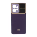 قاب Auto Focus پشت براق دور لنز آینه ای Xiaomi Redmi Note 12 4G - بنفش
