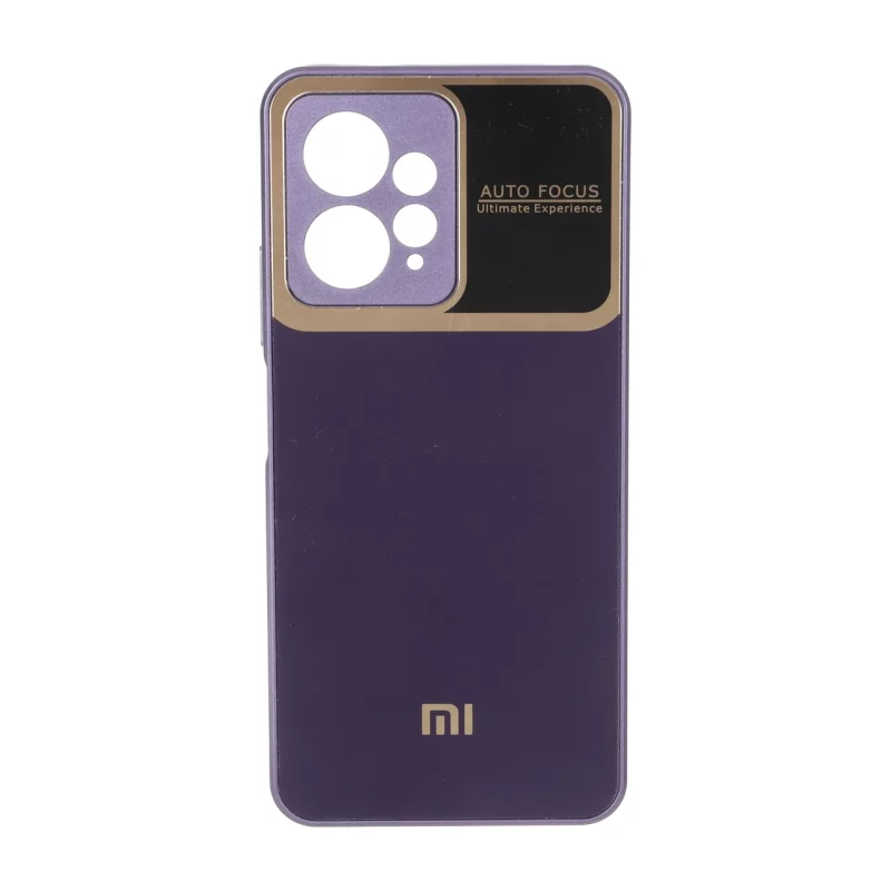 قاب Auto Focus پشت براق دور لنز آینه ای Xiaomi Redmi Note 12 4G - بنفش - تصویر 2