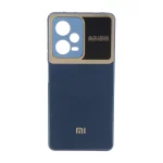 قاب Auto Focus پشت براق دور لنز آینه ای Xiaomi Redmi Note 12 Pro 5G - سرمه ای