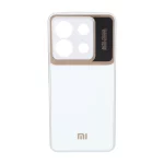 قاب Auto Focus پشت براق دور لنز آینه ای Xiaomi Redmi Note 13 Pro 5G / Poco X6 5G - سفید