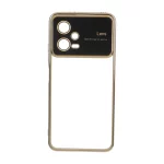 قاب دور رنگی محافظ لنز شیشه ای Xiaomi Redmi Note 12 5G / Poco X5 5G - طلایی