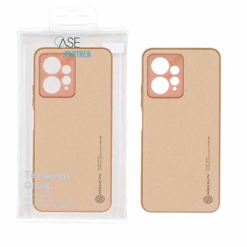 قاب Nillkin سوزنی محافظ لنز دار Xiaomi Redmi Note 12 4G - نسکافه ای (پک دار) - تصویر 2