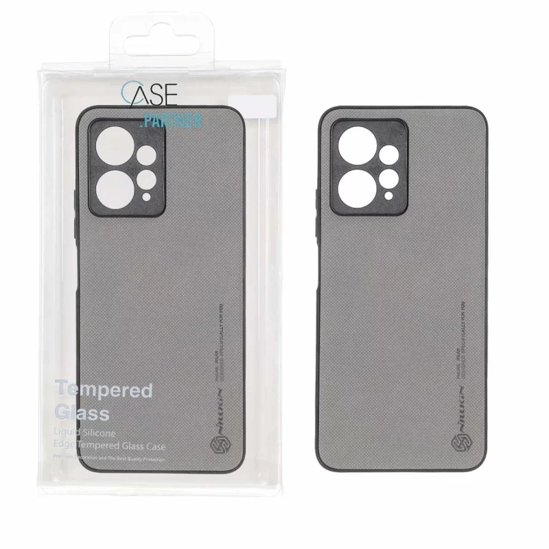 قاب Nillkin سوزنی محافظ لنز دار Xiaomi Redmi Note 12 4G - خاکستری (پک دار) - تصویر 2