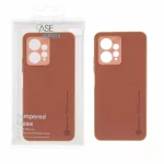 قاب Nillkin سوزنی محافظ لنز دار Xiaomi Redmi Note 12 4G - قهوه ای (پک دار)