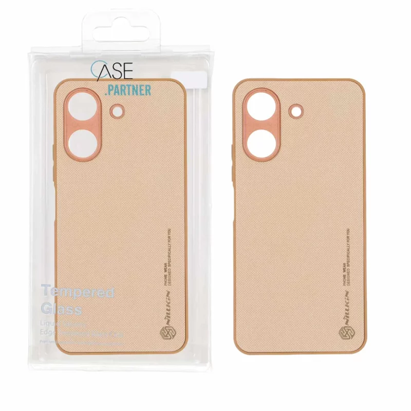 قاب Nillkin سوزنی محافظ لنز دار Xiaomi Redmi 13C / Poco C65 - نسکافه ای (پک دار) - تصویر 2
