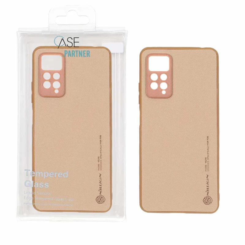 قاب Nillkin سوزنی محافظ لنز دار Xiaomi Redmi Note 12 Pro 4G / Redmi Note 11 Pro - نسکافه ای (پک دار) - تصویر 2
