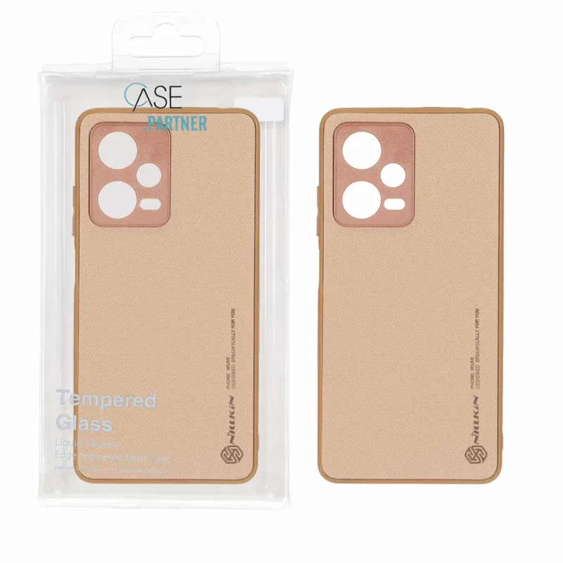 قاب Nillkin سوزنی محافظ لنز دار Xiaomi Redmi Note 12 Pro 5G - نسکافه ای (پک دار) - تصویر 2