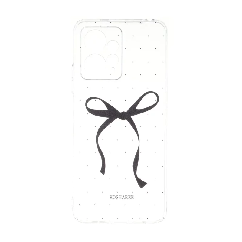 قاب پشت سخت شفاف طرح دار محافظ لنزدار Xiaomi Redmi Note 12 4G - طرح 608 - تصویر 2