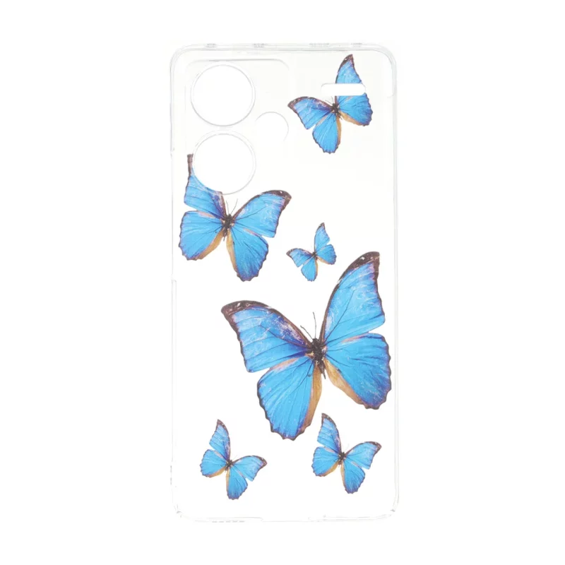 قاب پشت سخت شفاف طرح دار محافظ لنزدار Xiaomi Redmi Note 13 Pro Plus 5G - طرح 646 - تصویر 2