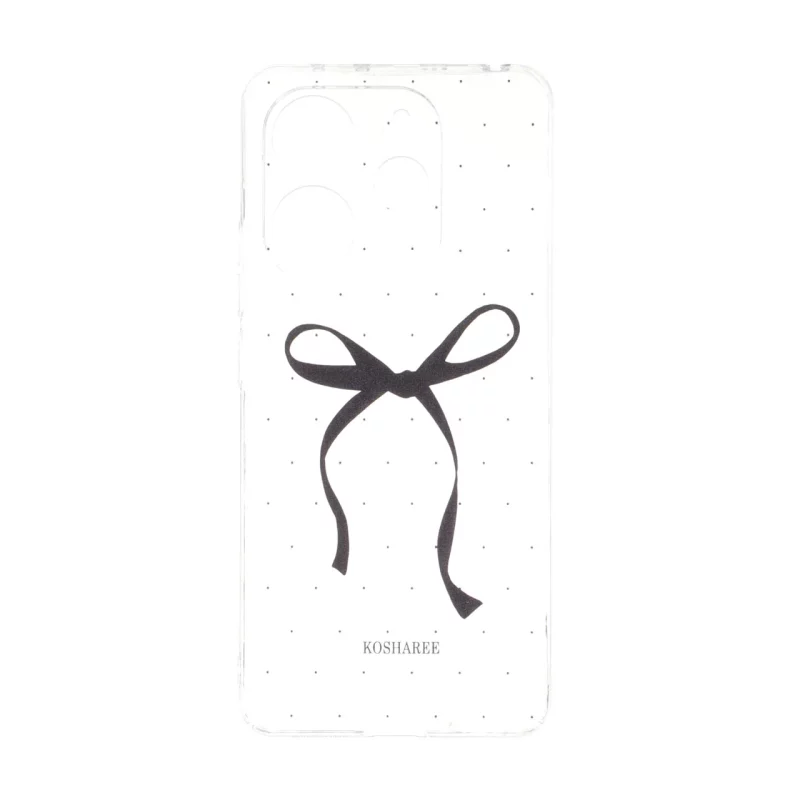 قاب پشت سخت شفاف طرح دار محافظ لنزدار Xiaomi Redmi Note 14 4G - طرح 659 - تصویر 2