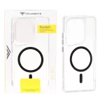 قاب Trumbote NewZone شفاف MagSafe مدل Xiaomi Redmi Note 14S / Note 13 Pro 4G / Poco M6 Pro 4G - مشکی (پک دار)