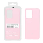 قاب سیلیکونی پاک کنی اورجینال درجه یک Xiaomi Mi 13 Lite - صورتی (پک دار)