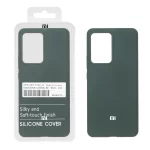 قاب سیلیکونی پاک کنی اورجینال درجه یک Xiaomi Mi 13 Lite - سبز تیره (پک دار)