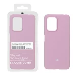قاب سیلیکونی پاک کنی اورجینال درجه یک Xiaomi Poco X4 GT / Redmi Note 11T Pro 5G / Redmi Note 11T Pro Plus - بنفش کدر (پک دار)