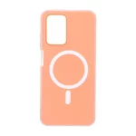 قاب دو لایه مات طرح مگ سیف Xiaomi Redmi 10 / Redmi 10 Prime - نارنجی