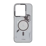 قاب Ouiumu طرح مگ سیف Xiaomi Redmi 15C / Poco C85 - طوسی