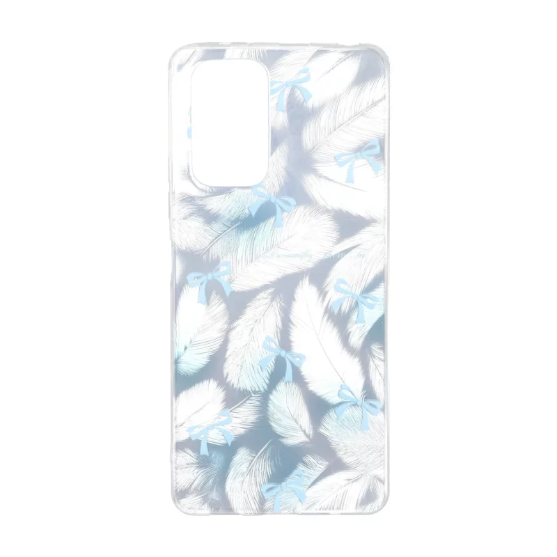 قاب اطلسی دور ژله ای طرح پر Xiaomi Redmi Note 10 Pro 4G / Redmi Note 10 Pro Max - کد 256 - تصویر 2