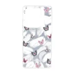 قاب اطلسی دور ژله ای طرح پر Xiaomi Redmi Note 14S / Note 13 Pro 4G / Poco M6 Pro 4G - کد 276
