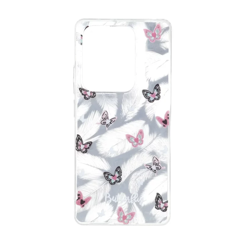 قاب اطلسی دور ژله ای طرح پر Xiaomi Redmi Note 14S / Note 13 Pro 4G / Poco M6 Pro 4G - کد 276 - تصویر 2