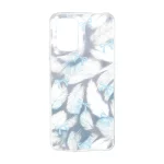 قاب اطلسی دور ژله ای طرح پر Xiaomi Redmi Note 10 4G / Redmi Note 10S / Poco M5S - کد 355