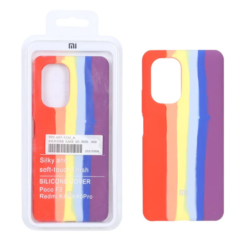 قاب سیلیکونی آبرنگی اورجینال Xiaomi Poco F3 / Redmi Mi 11i / Redmi K40 - کد 1876 (پک دار) - تصویر 2