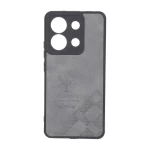 قاب طرح چرم گوزنی Pal Prime مدل Xiaomi Redmi Note 13 4G - خاکستری