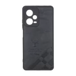 قاب طرح چرم گوزنی Pal Prime مدل Xiaomi Redmi Note 12 Pro 5G - مشکی
