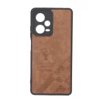 قاب طرح چرم گوزنی Pal Prime مدل Xiaomi Redmi Note 12 Pro 5G - قهوه ای