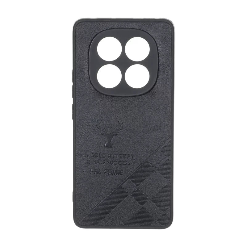 قاب طرح چرم گوزنی Pal Prime مدل Xiaomi Redmi Note 14 Pro 5G / Redmi Note 14 Pro Plus 5G / Poco X7 5G - مشکی - تصویر 2