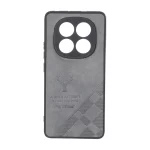 قاب طرح چرم گوزنی Pal Prime مدل Xiaomi Redmi Note 14 Pro 5G / Redmi Note 14 Pro Plus 5G / Poco X7 5G - خاکستری
