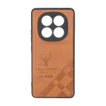 قاب طرح چرم گوزنی Pal Prime مدل Xiaomi Redmi Note 14 Pro 5G / Redmi Note 14 Pro Plus 5G / Poco X7 5G - عسلی