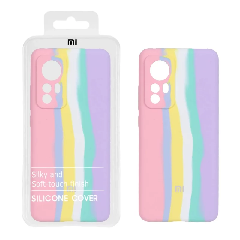 قاب سیلیکونی آبرنگی اورجینال محافظ لنزدار Xiaomi Mi 12 / Mi 12x - کد 523 - تصویر 2