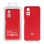 قاب نیو سیلیکون محافظ لنزدار RFF مدل Xiaomi Redmi Note 11S / Note 11 - 4G قرمز (پک دار)
