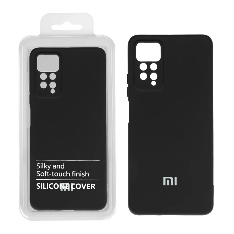 قاب نیو سیلیکون محافظ لنزدار RFF مدل Xiaomi Redmi Note 11 Pro 4G / Note 11 Pro 5G / Note 11E Pro مشکی (پک دار) - تصویر 2