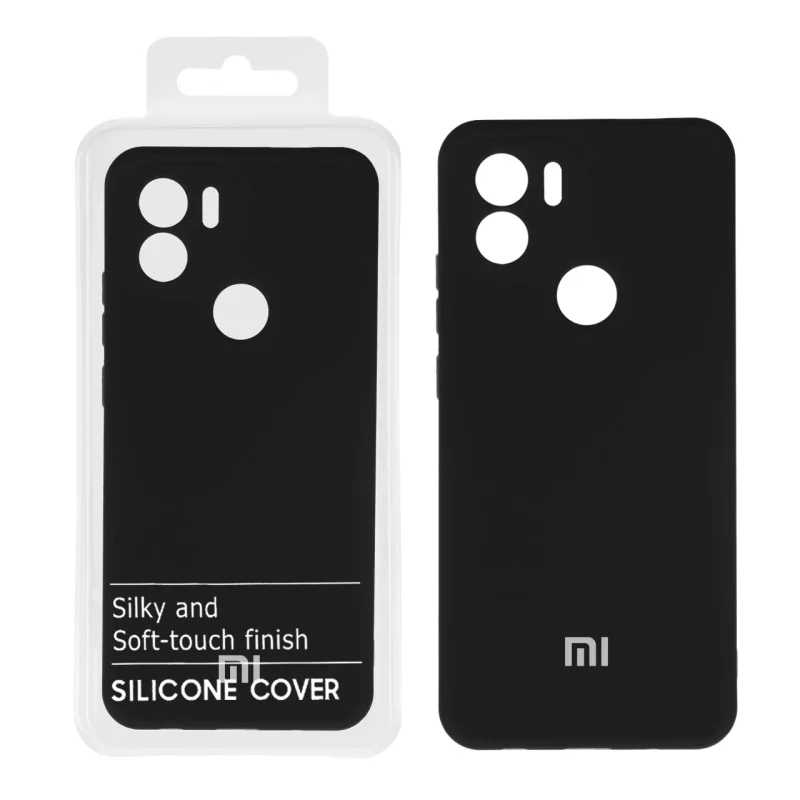 قاب نیو سیلیکون محافظ لنزدار RFF مدل Xiaomi Redmi A1 Plus / Redmi A2 Plus - مشکی کد 6 (پک دار) - تصویر 2