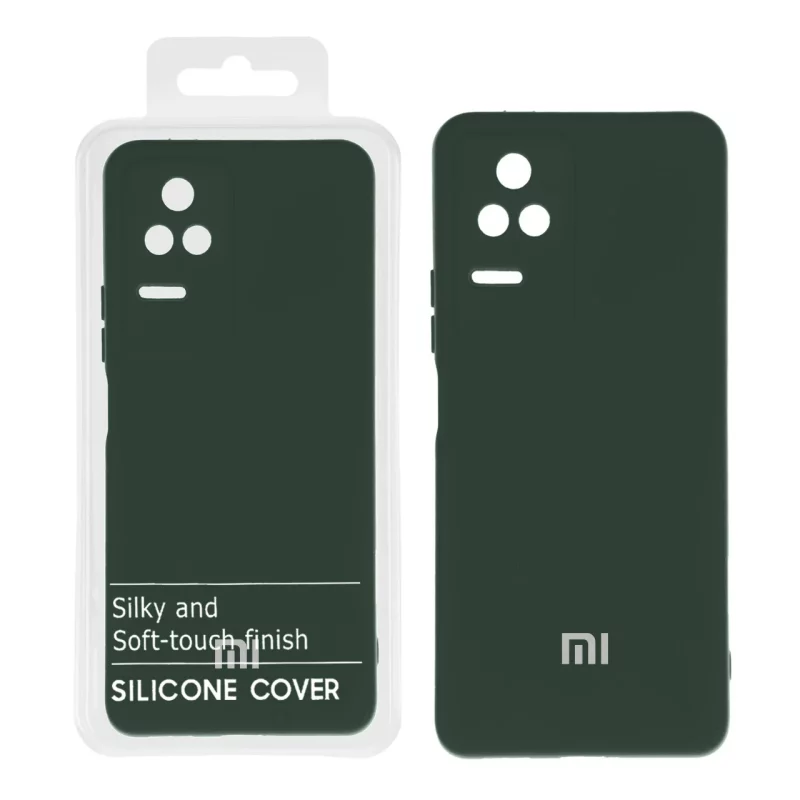 قاب نیو سیلیکون محافظ لنزدار RFF مدل Xiaomi Poco F4 / Redmi K40S - سبزتیره کد 6 (پک دار) - تصویر 2