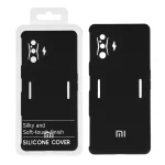 قاب نیو سیلیکون محافظ لنزدار RFF مدل Xiaomi Redmi Poco F4 GT - مشکی کد 6 (پک دار)